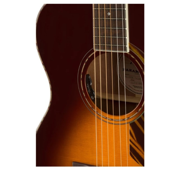 Гитара электроакустическая FENDER PD-220E DREADNOUGHT WITH CASE 3-COLOR VINTAGE SUNBURST